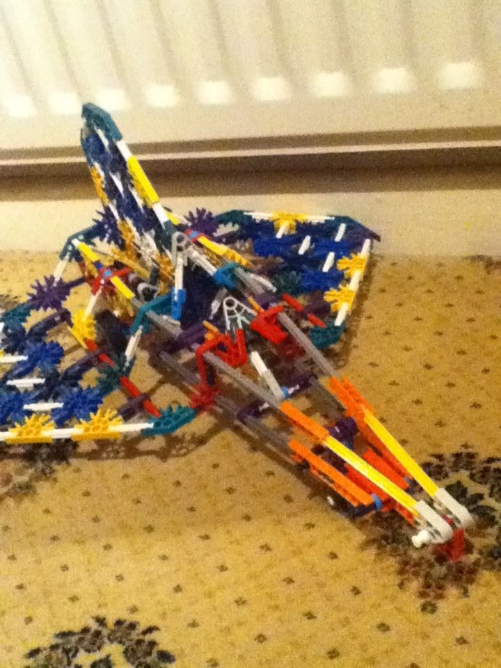 Knex Space Ship 5 Steps Instructables