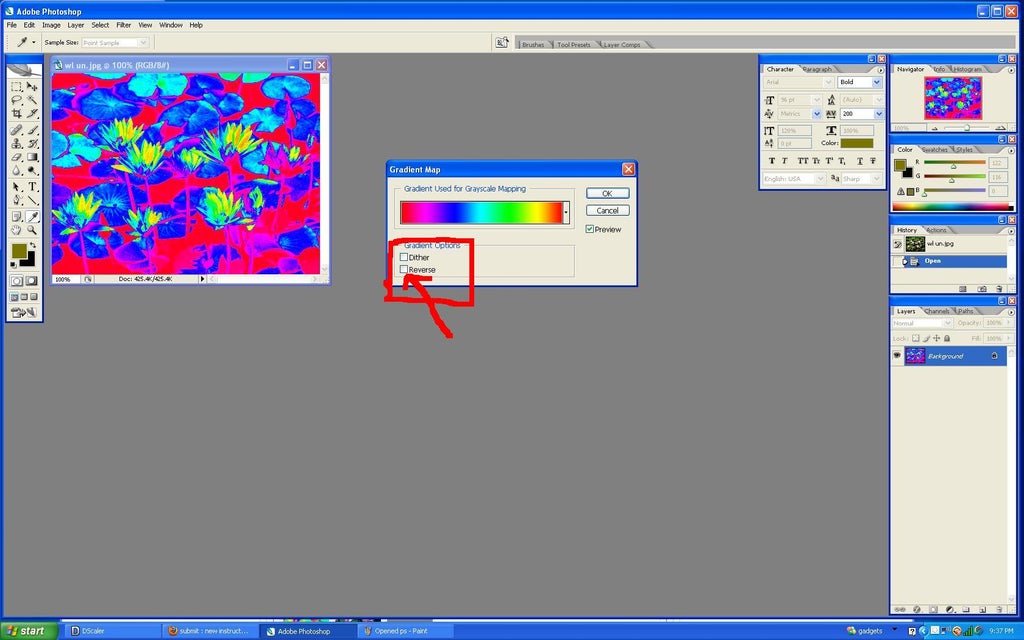 super easy infrared like pictures