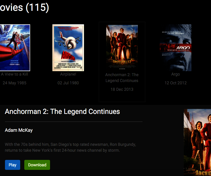 Raspberry Pi Movie Server