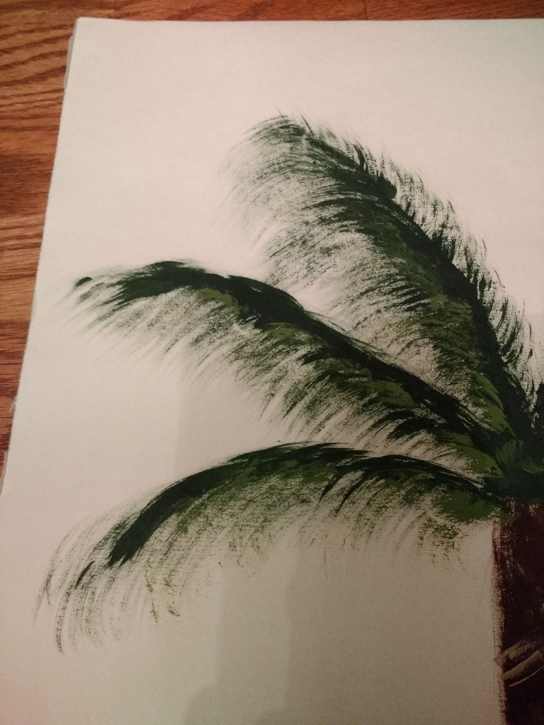 How To Paint A Palm Tree 10 Steps Instructables