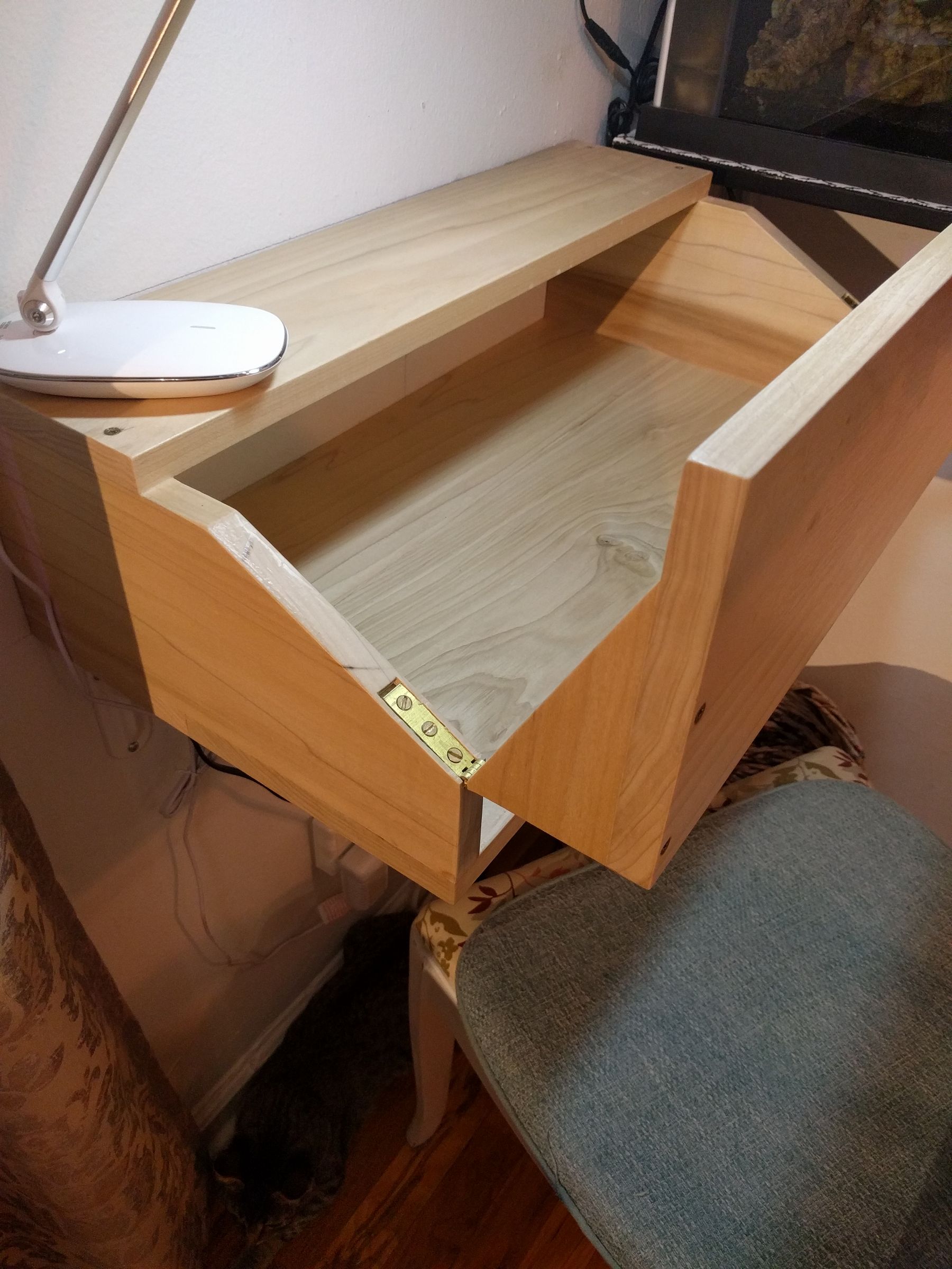 Folding Shelf Desk 6 Steps (with Pictures) Instructables