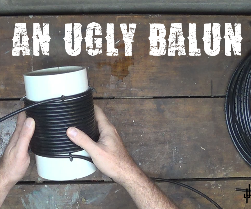 Air Choke (Ugly Balun) for Ham Radio