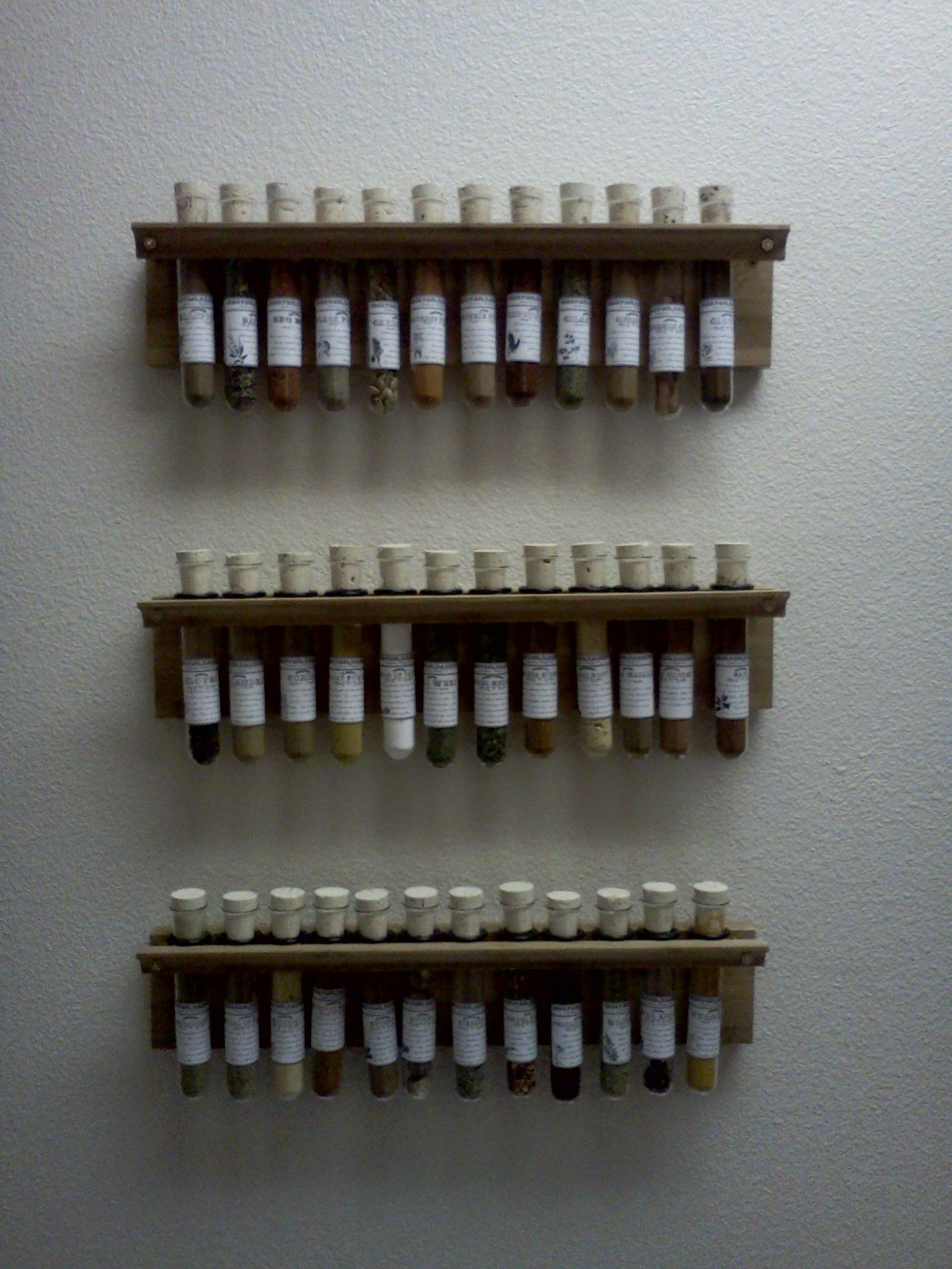 Apothecarylabeled Test Tube Spice Rack 4 Steps (with Pictures) Instructables