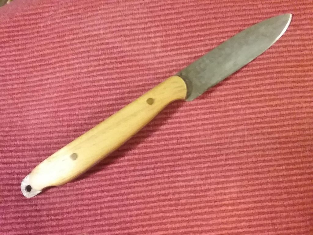 Knife Out of a Sawzall Blade (no HT) : 12 Steps (with Pictures