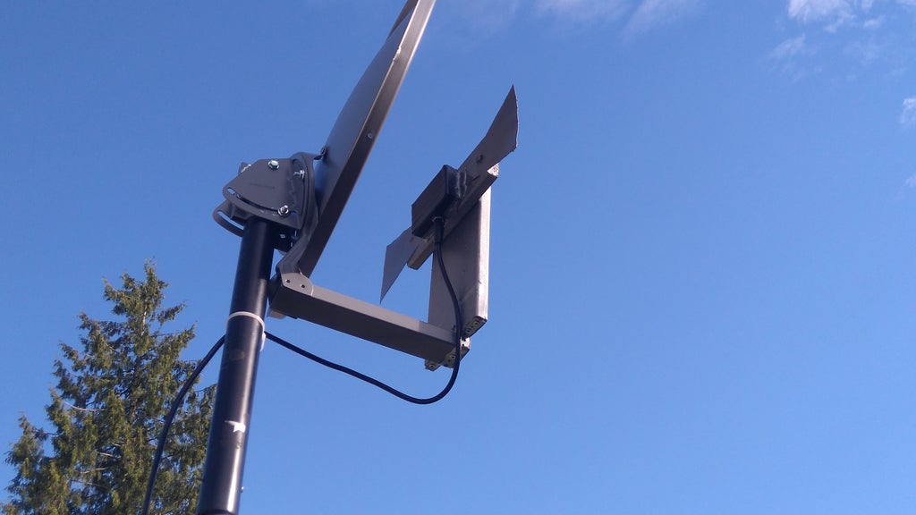 Make a High Performance TV Antenna From a Satellite Dish and a Few Parts :  10 Steps (with Pictures) - Instructables