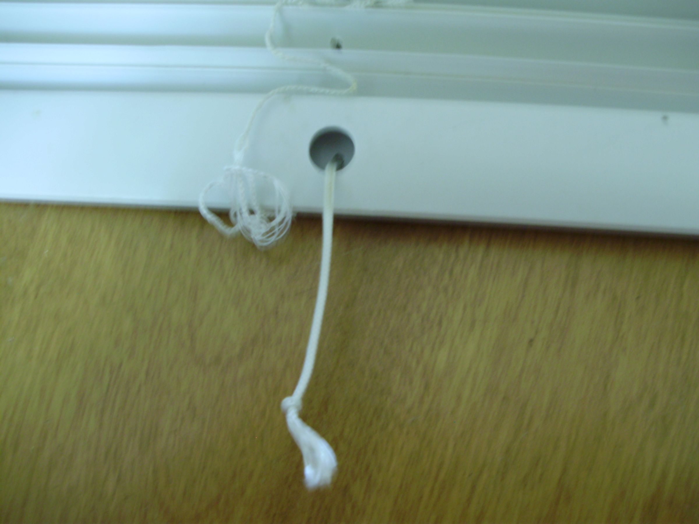 Repair Damaged Pull Cords on Horizontal Blinds 7 Steps Instructables