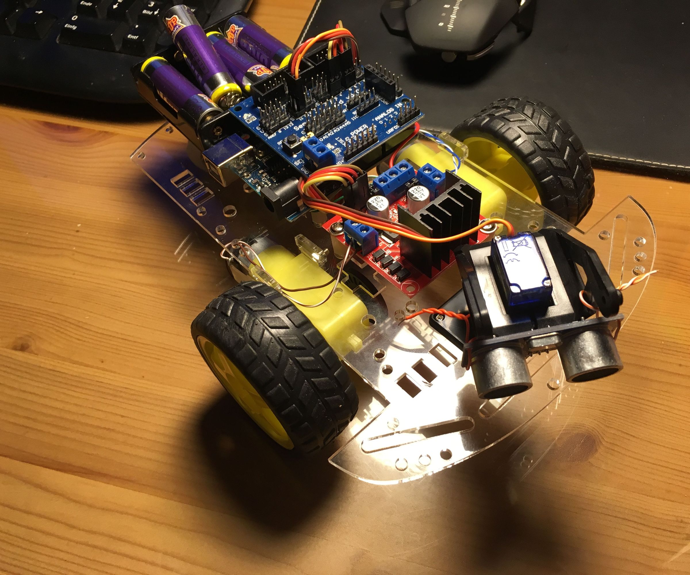$18 robot - fully running in 2hours DIY Project DIY Project Image