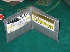 How To Make A Duct Tape Wallet 9 Steps Instructables