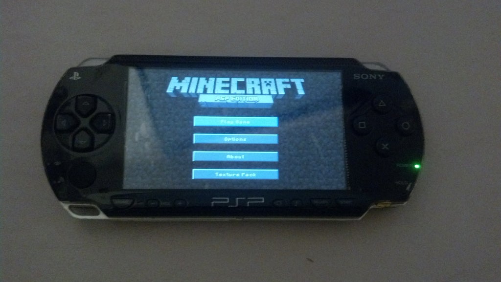 Minecraft On A Psp 1000 3 Steps With Pictures Instructables Minecraft On A Psp 1000 3 Steps With Pictures Instructables