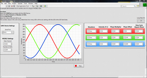 Using LabVIEW LINX and ChipKIT WF32 to Control an LED Strip : 4 Steps ...