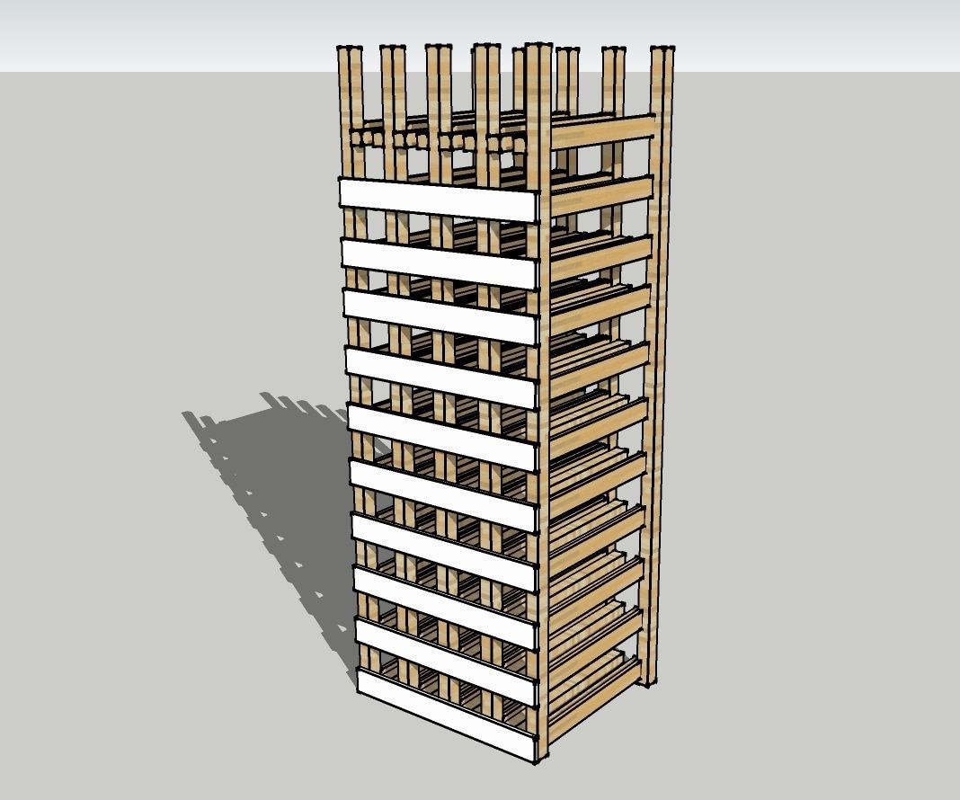 Canned Food Storage Racks 5 Steps Instructables
