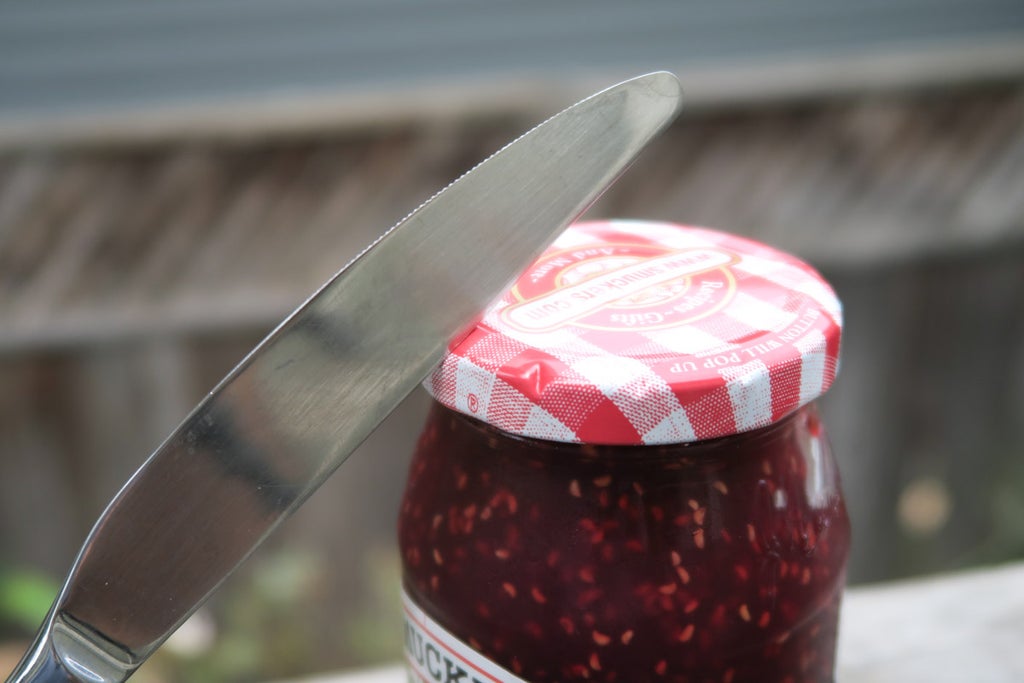 How To Open A Pickle Jar With A Knife