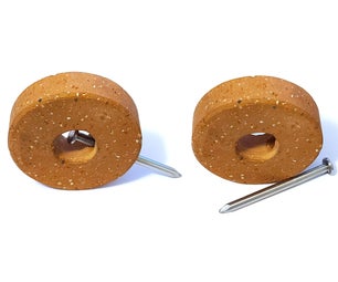 Nail in Solid Brick Puzzle