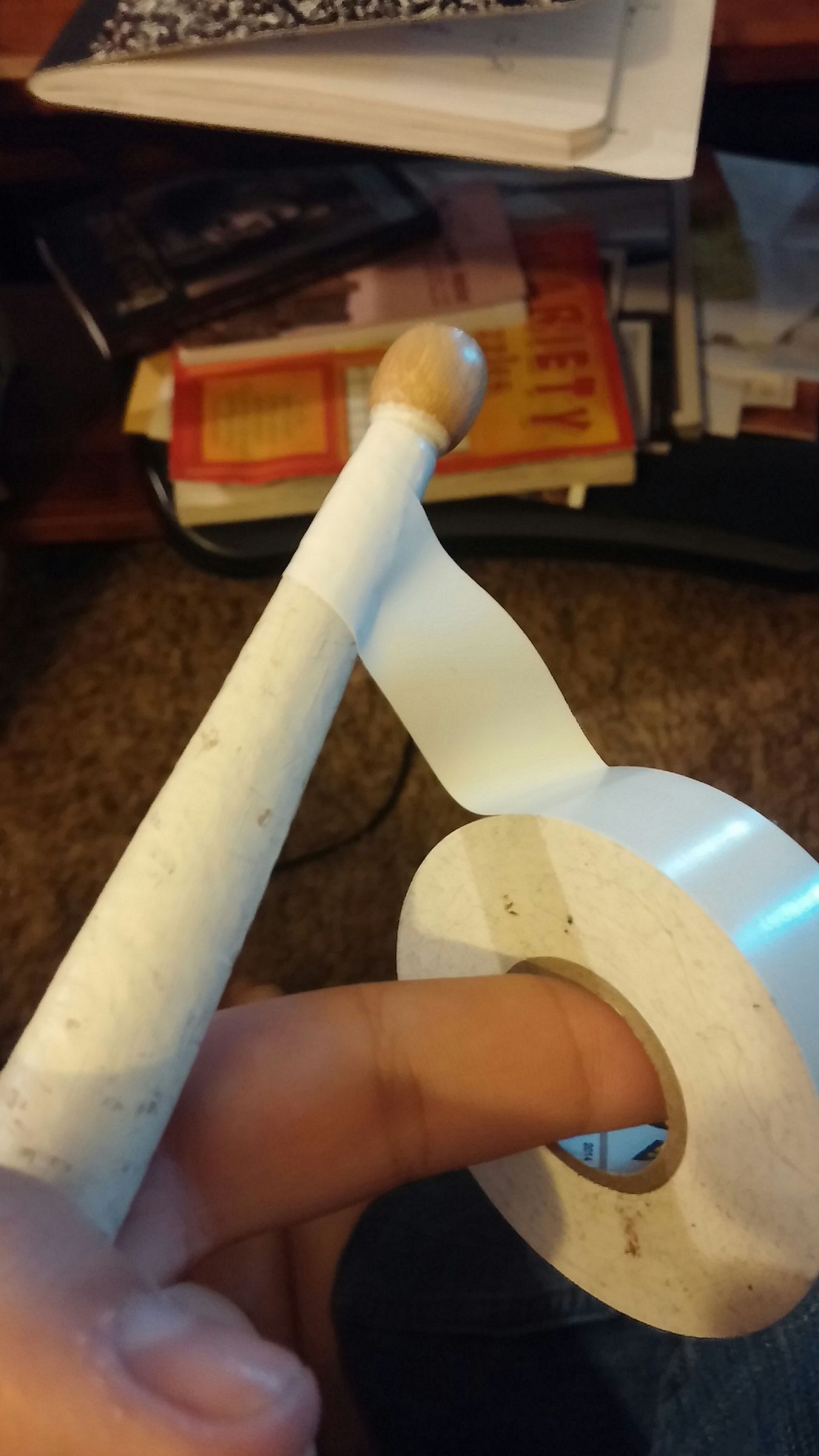 Taping Drumsticks 3 Steps Instructables