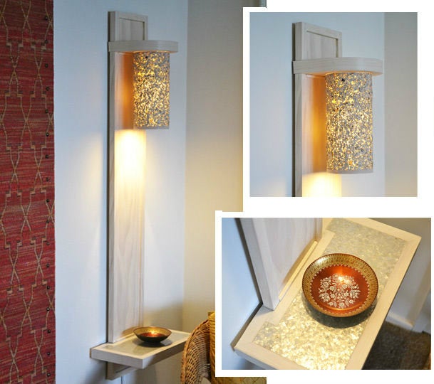 Diy Wall Lamp Sconce With A Shelf Made Hand Tools 6 Steps Pictures Instructables Diy Wall Lamp Sconce With A Shelf, Diy Wall Lamp Ideas