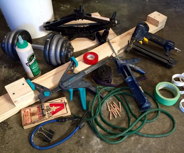 Improvised Woodworking Clamps