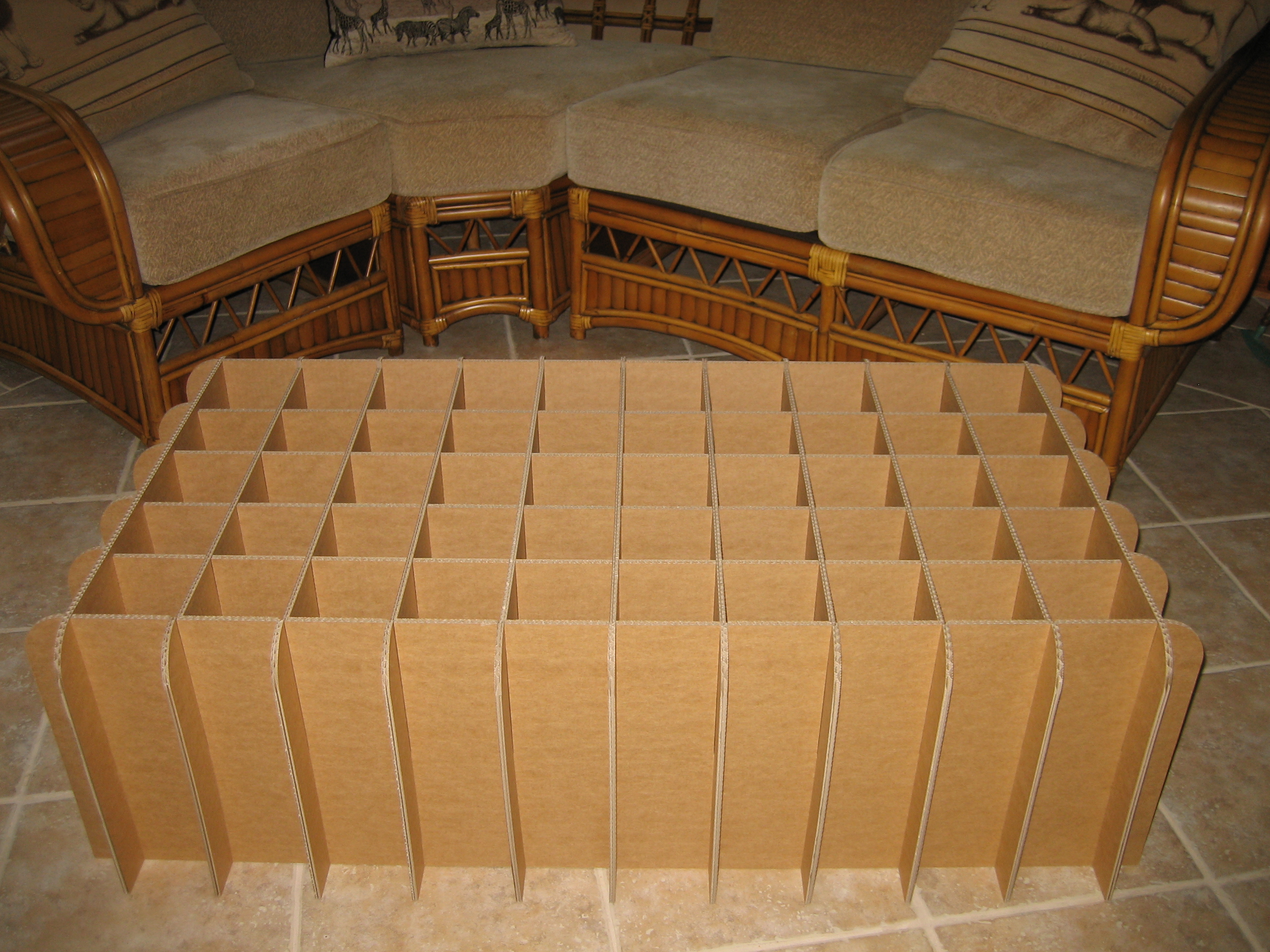 Cardboard Sofa 5 Steps (with Pictures) Instructables