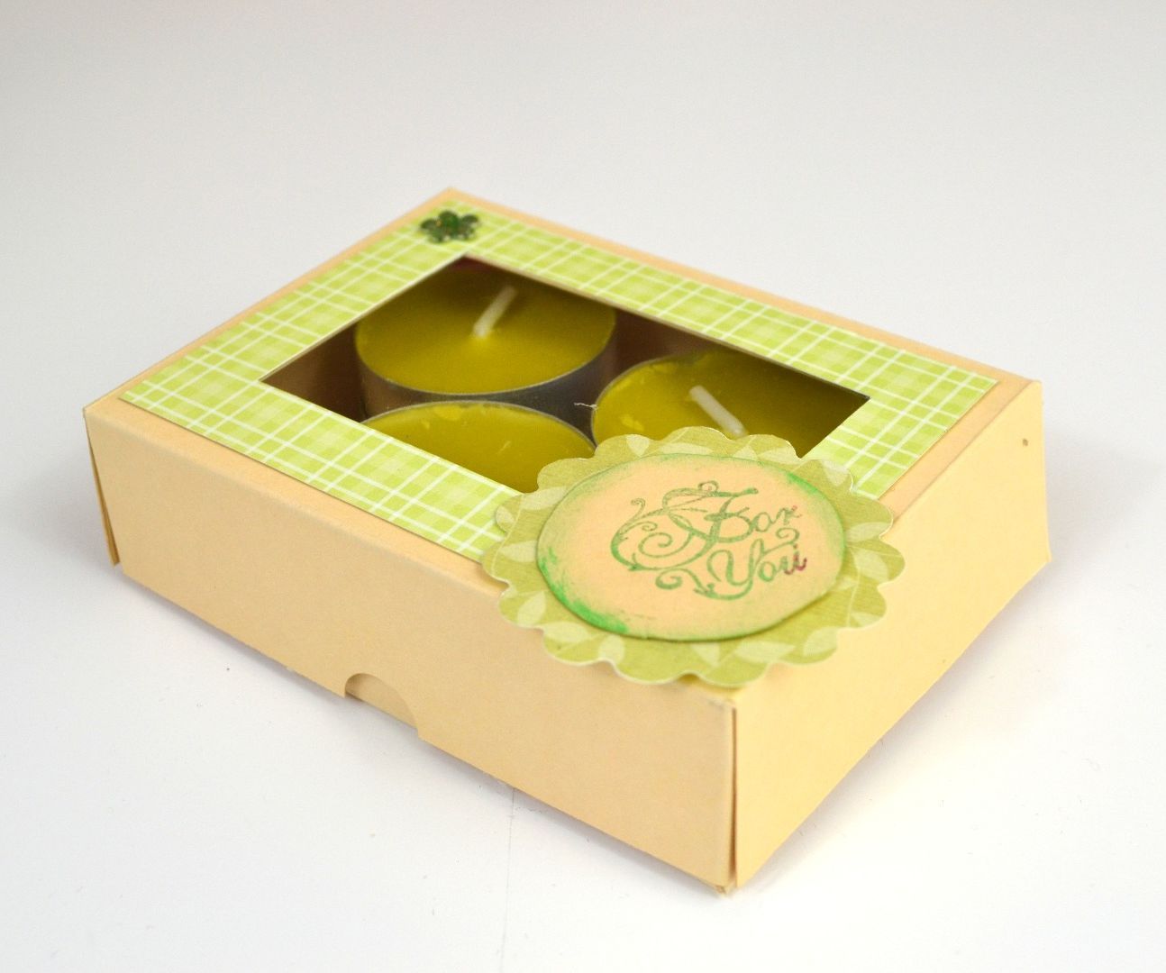 DIY guide for DIY Paper Crafts - Paper Box & Candle Holder - Last minute Valentine's Day Gifts with step-by-step instructions