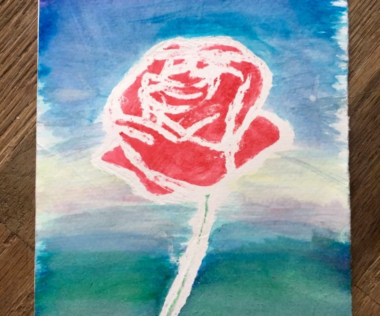 watercolor art DIY Project DIY Project Image