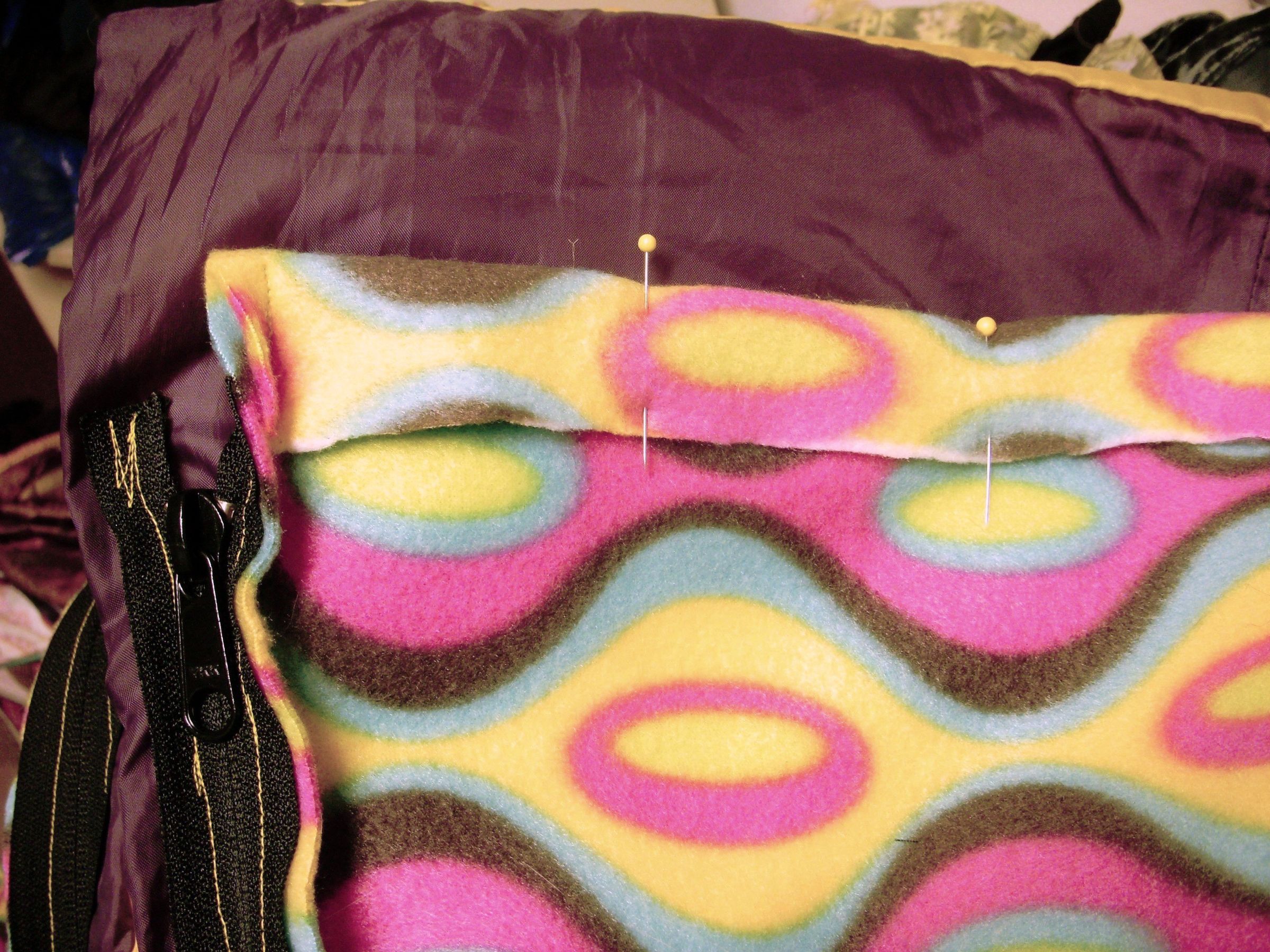 How to Sew a Sleeping Bag ZipIn Liner 9 Steps (with Pictures