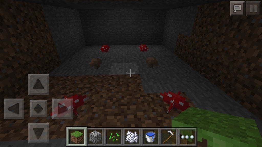 Minecraft Pe Mushroom Farm 5 Steps Instructables Minecraft Pe Mushroom Farm 5 Steps, Basement Mushroom Farm Minecraft