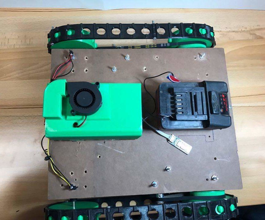 3d printed scrap pile arduino tank build DIY Project DIY Project Image