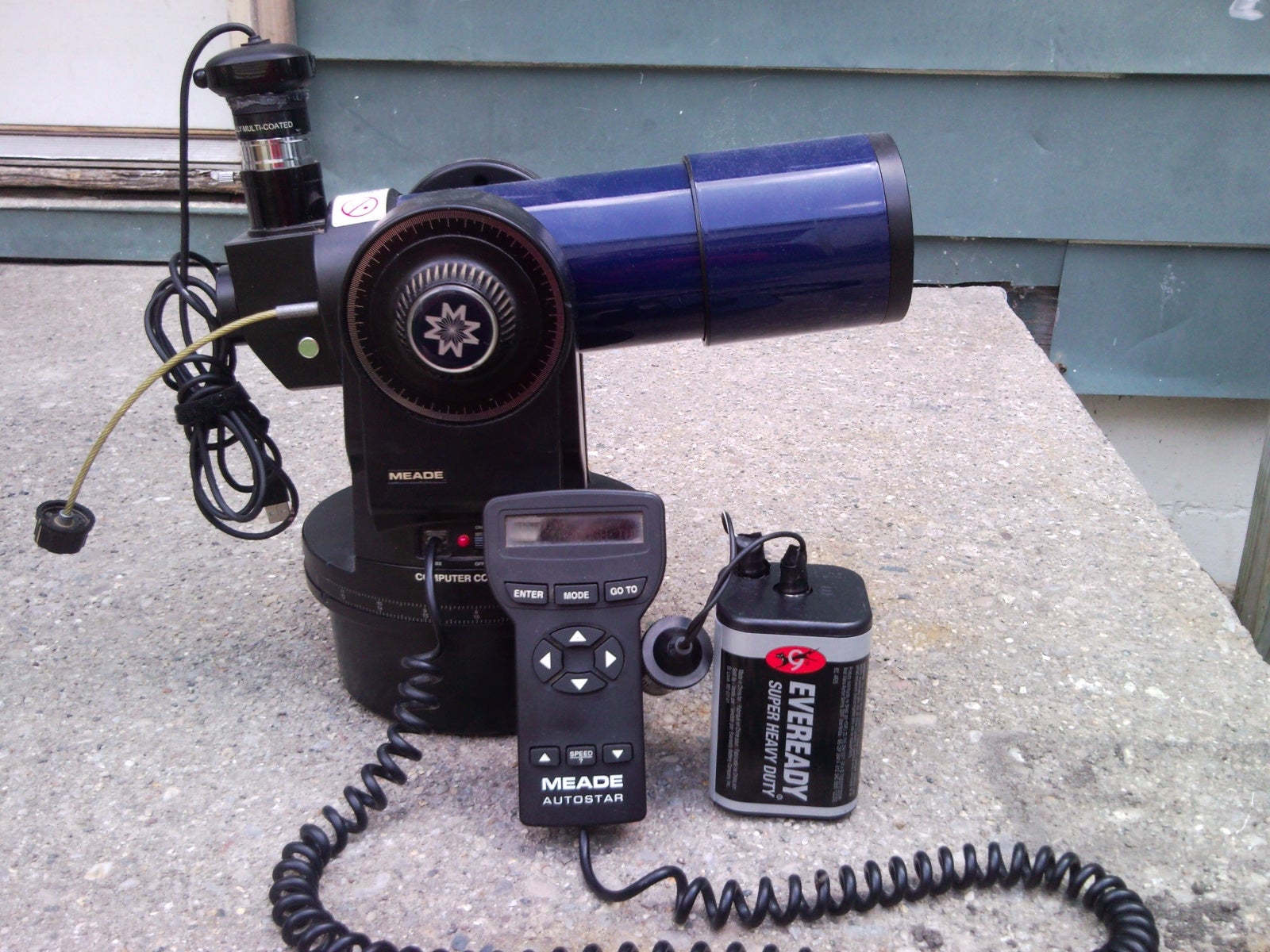 Webcammed Mead EXT60 Telescope 6 Steps Instructables