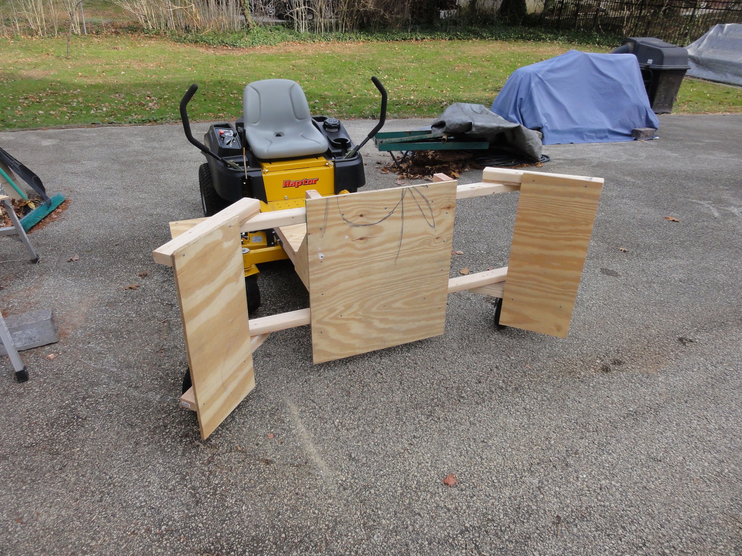 Leaf Plow for Zero Turn Mower 7 Steps (with Pictures) Instructables