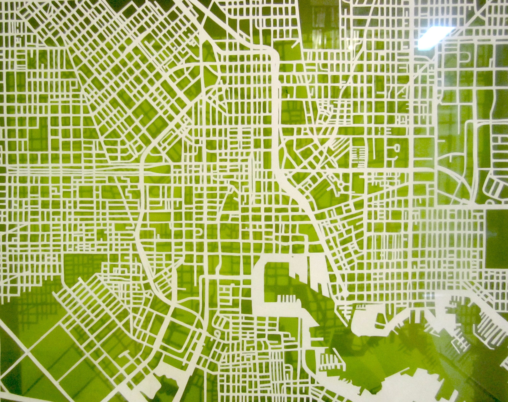 Cutting a Path - No Laser Paper Cut Map : 4 Steps (with Pictures ...