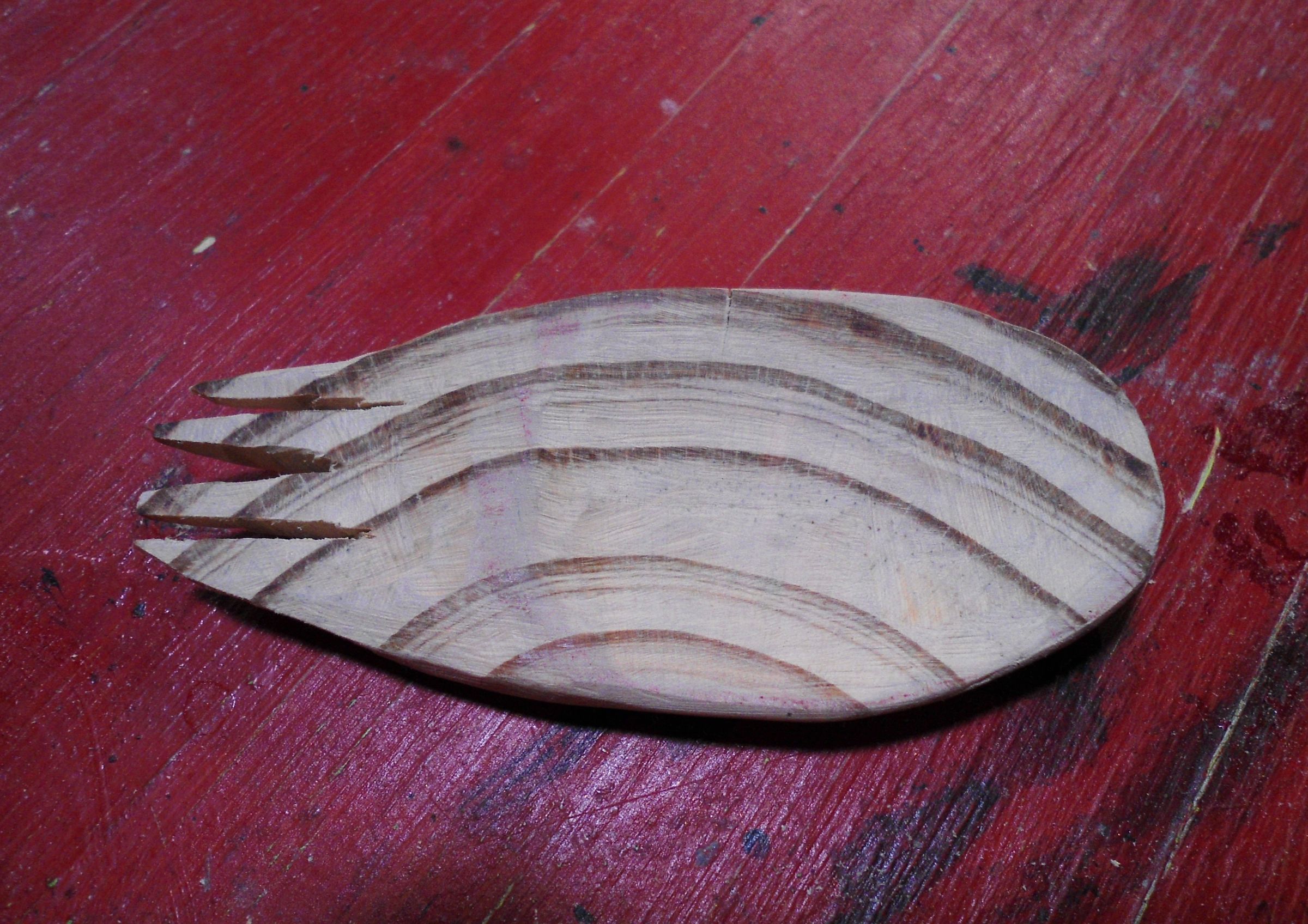 How to Make a Travel Forkspoon Out of Wood 6 Steps (with Pictures