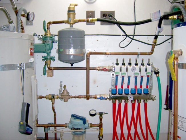 RADIANT FLOOR HYDRONIC (water) HEATING SYSTEM : 11 Steps ...