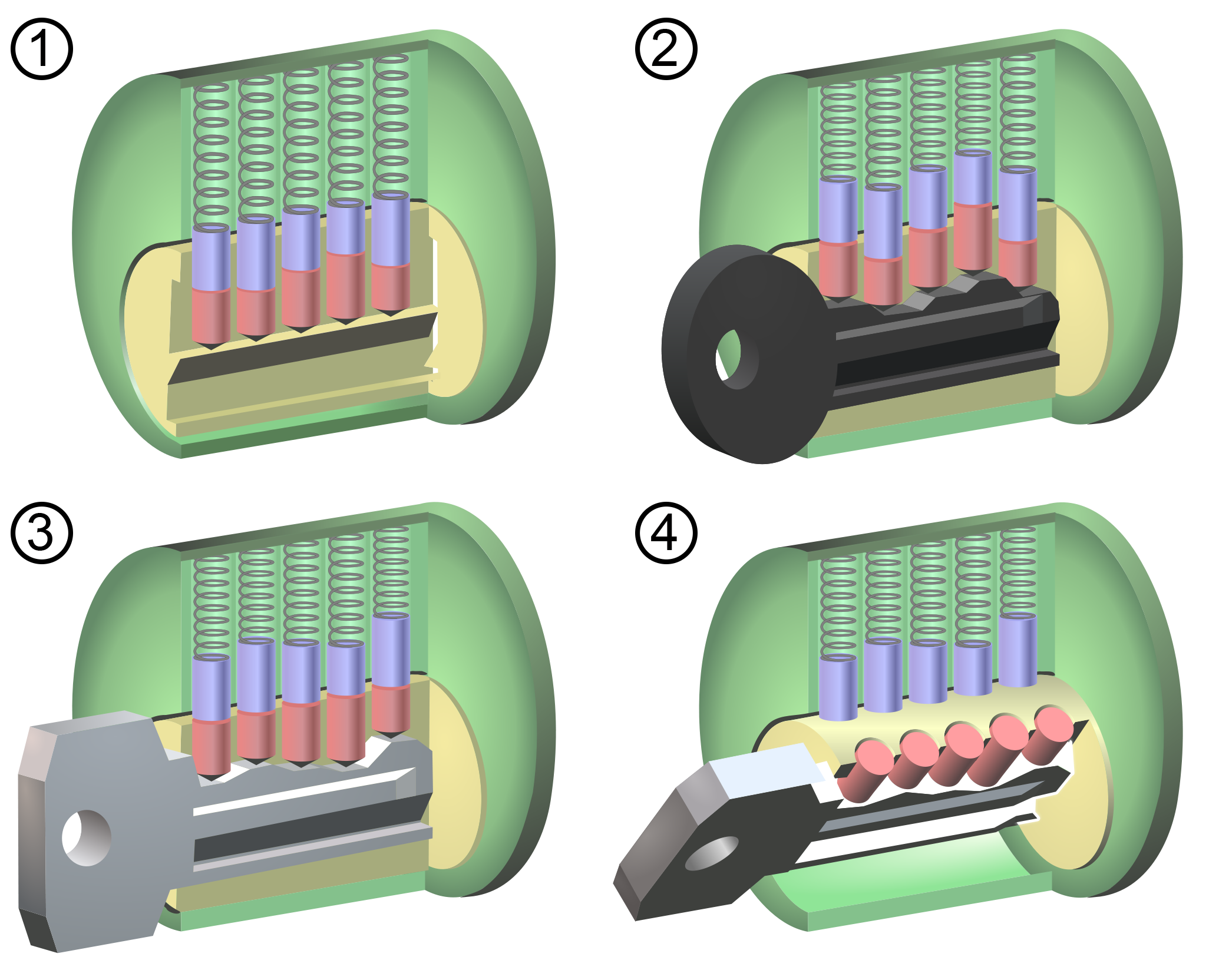 How to Lock Pick 4 Steps (with Pictures) Instructables