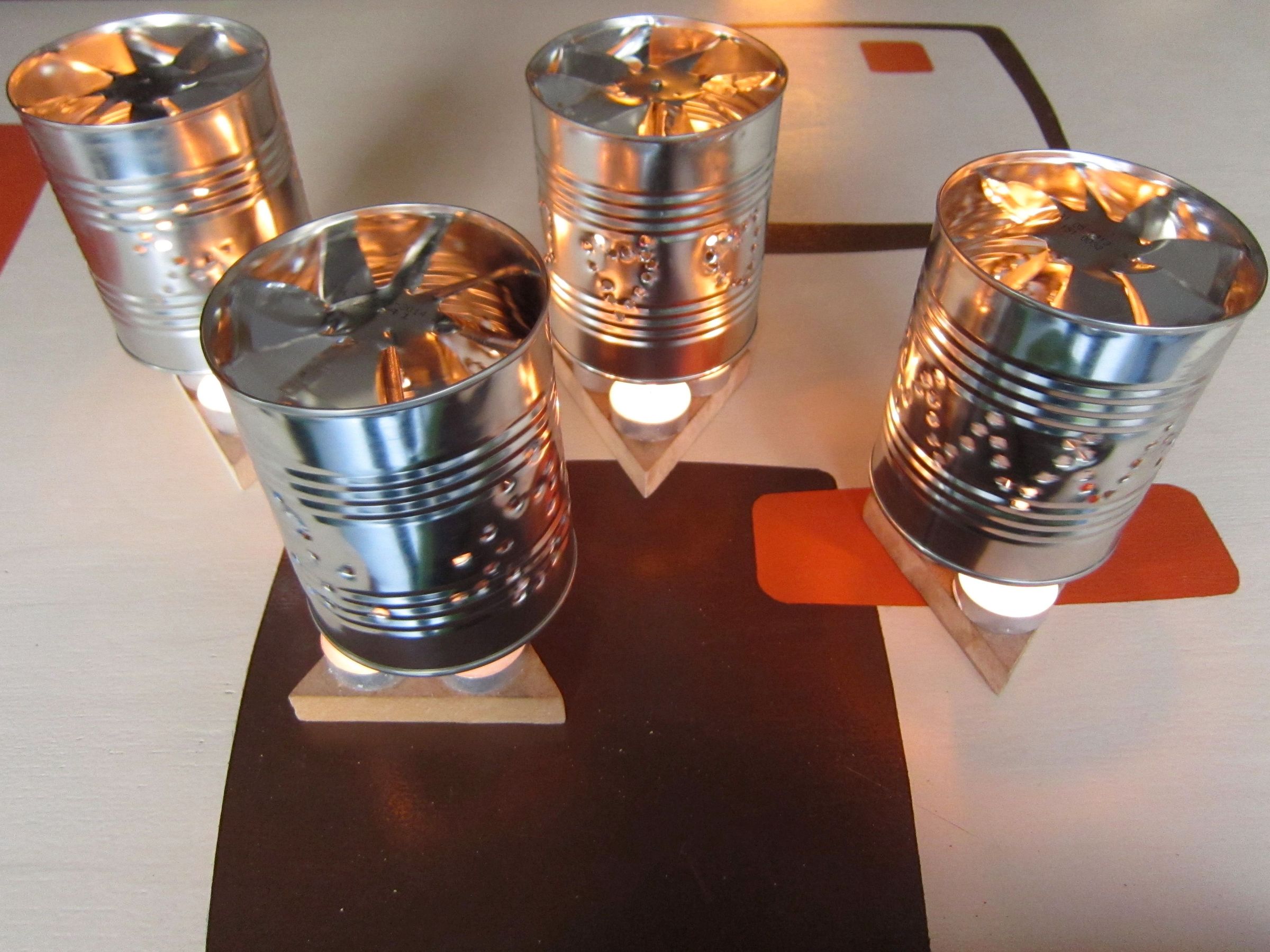 Tin Can Candle Powered Carousel 7 Steps (with Pictures) Instructables