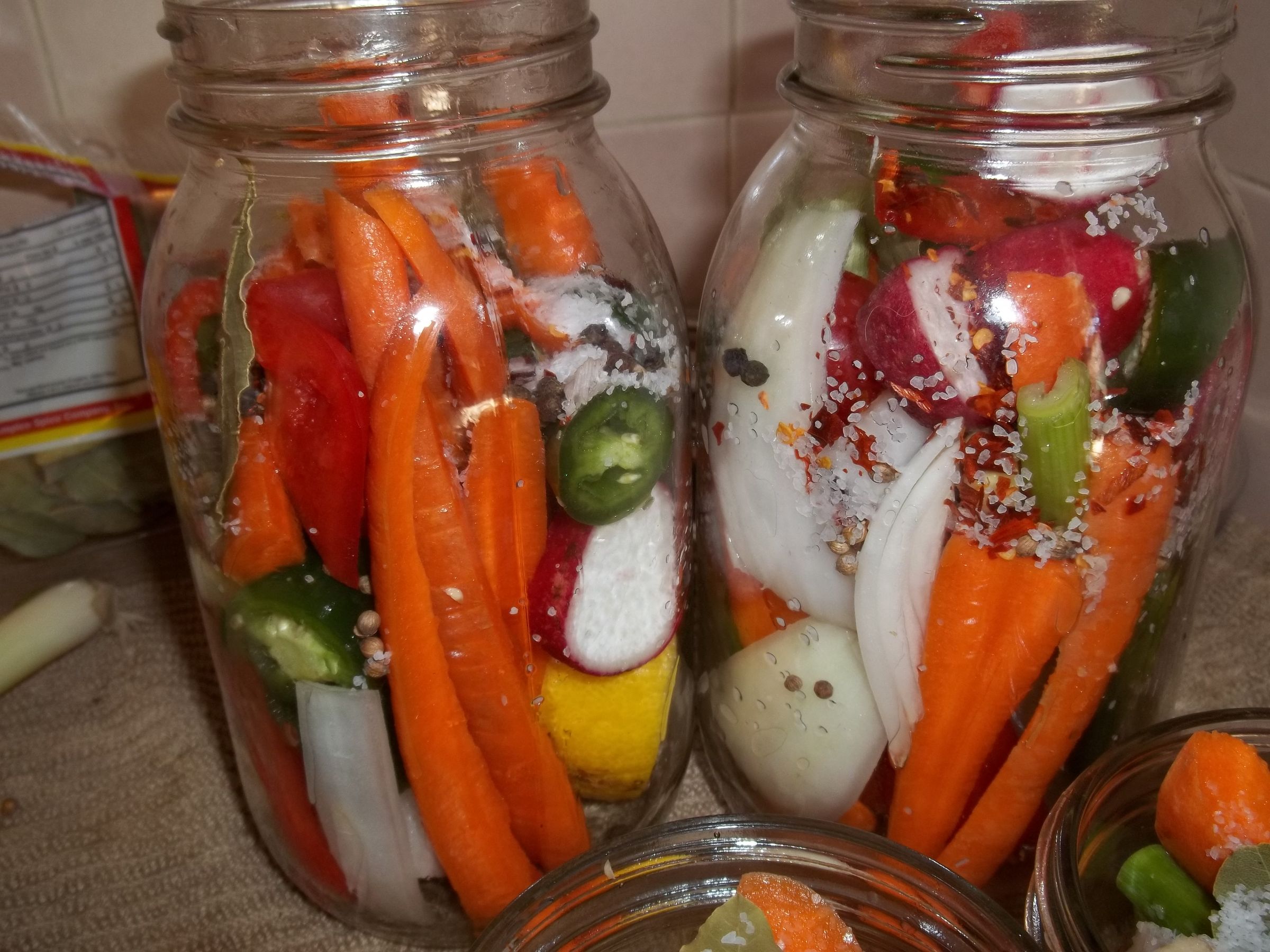 Traditional Armenian Pickles A.k.a Mayris Tourshu