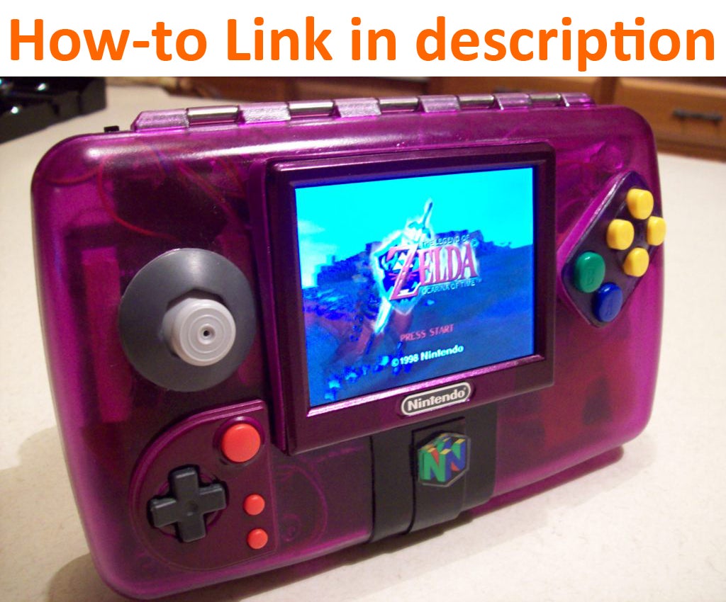 Grape64 Portable N64 System (with Pictures) Instructables