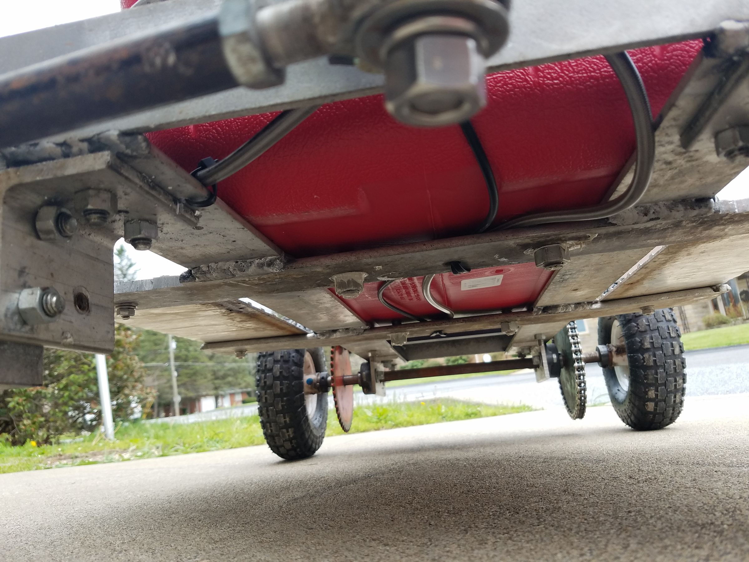 DIY Gas Powered Cooler Kart 9 Steps Instructables
