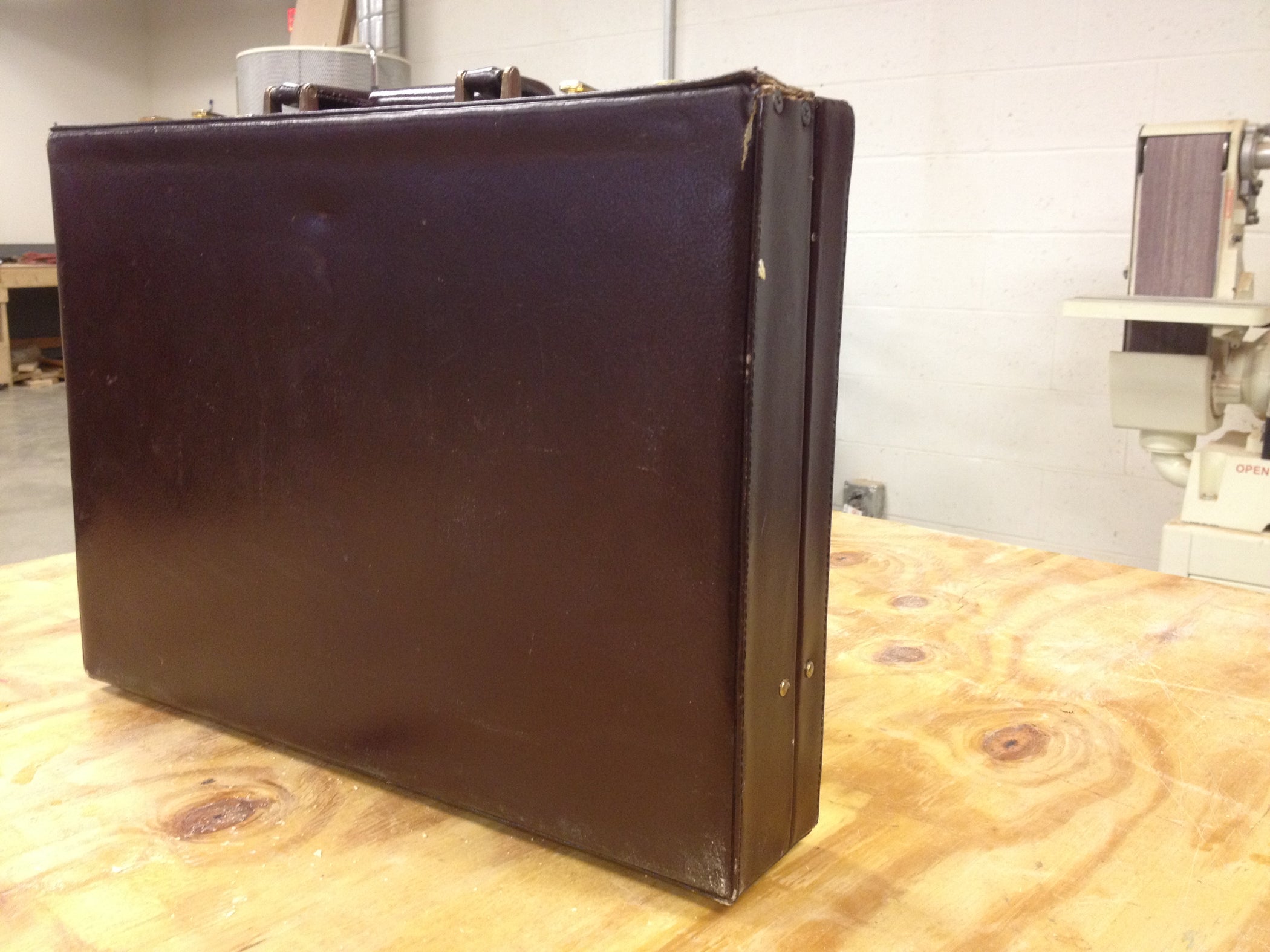 Repurpose an Old Briefcase, Install a Computer, Use to Keep Hard Drives