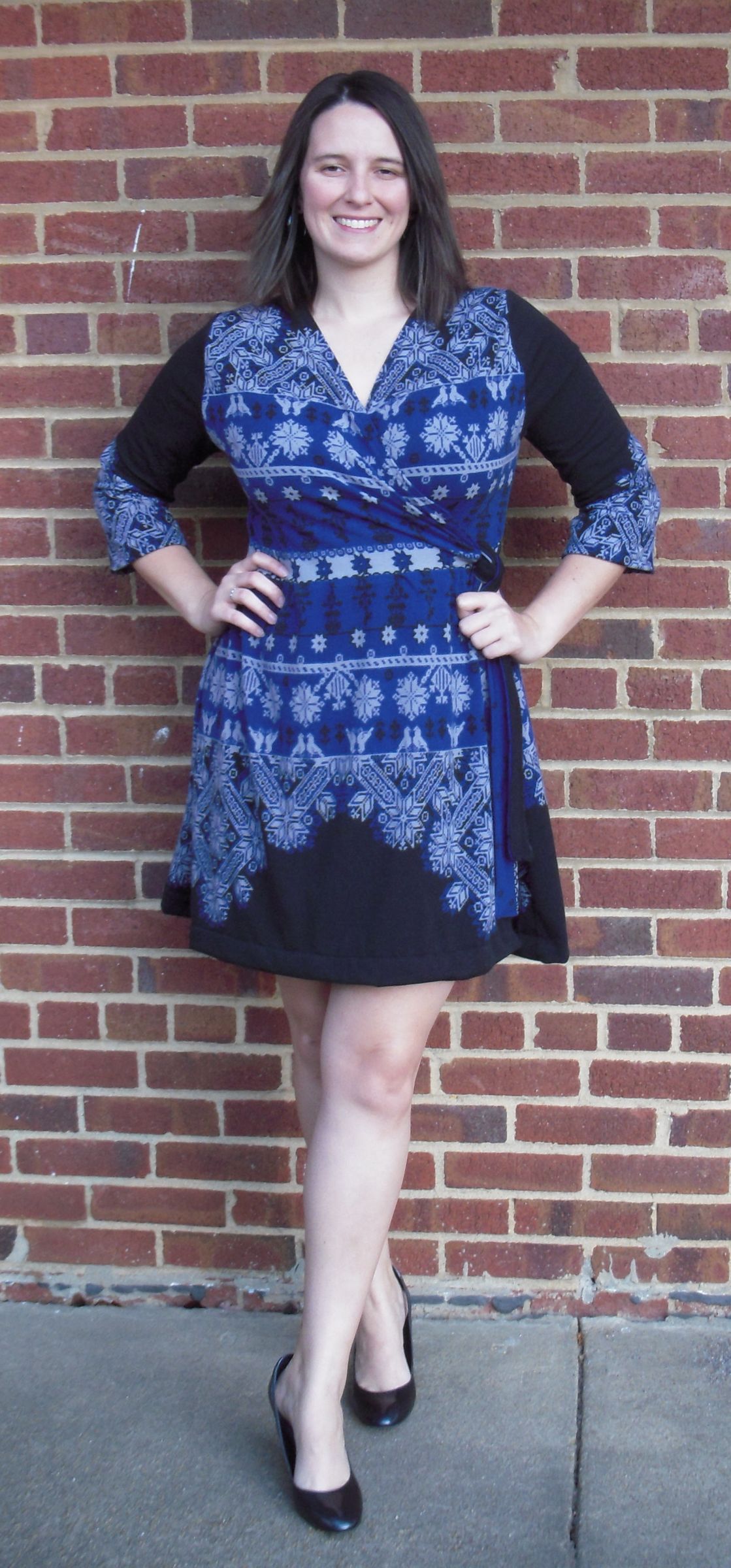 Custom Fitted Winter Wrap Dress 11 Steps (with Pictures) Instructables