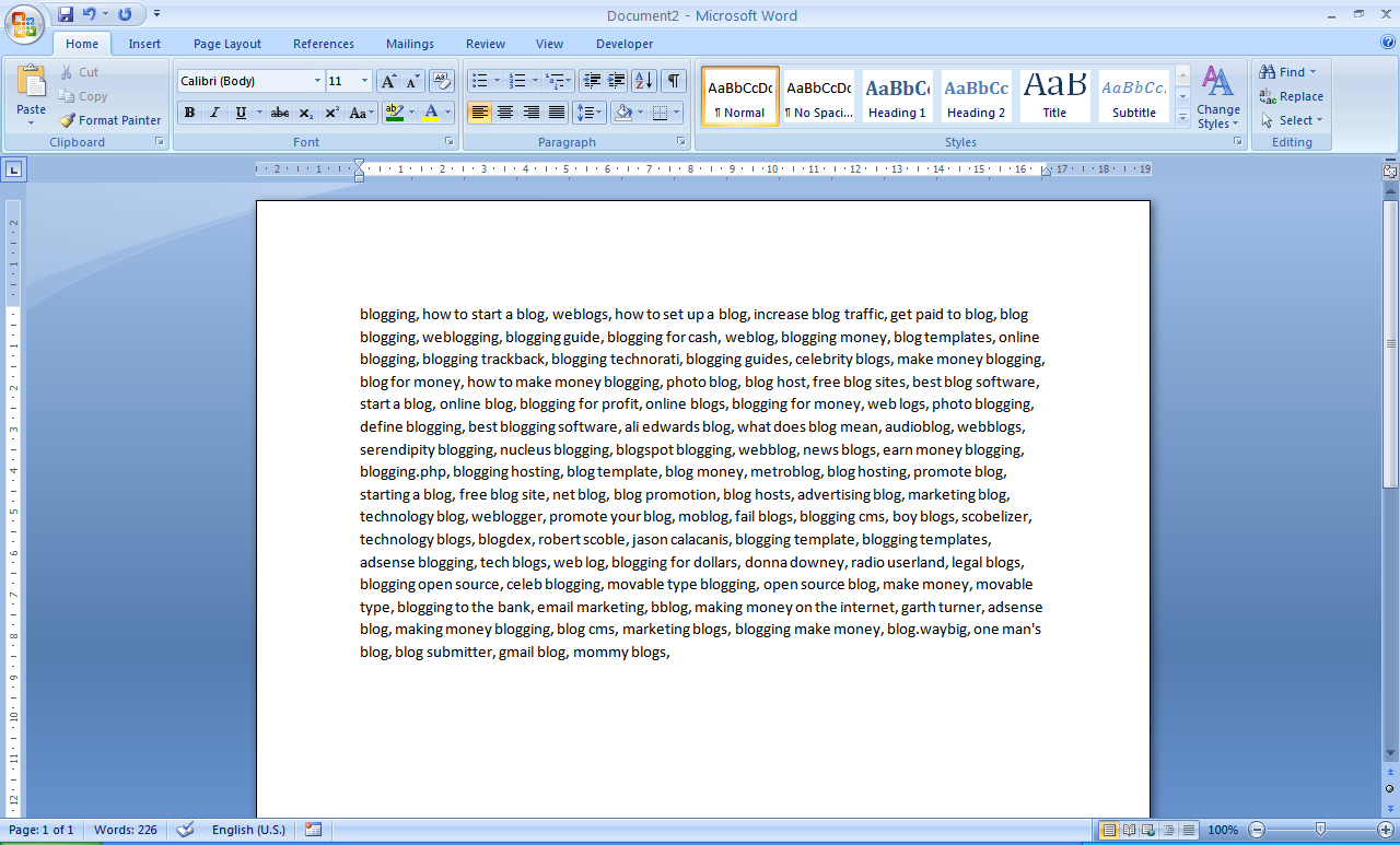 How to Automatically Convert Words From Column to Line Using Microsoft