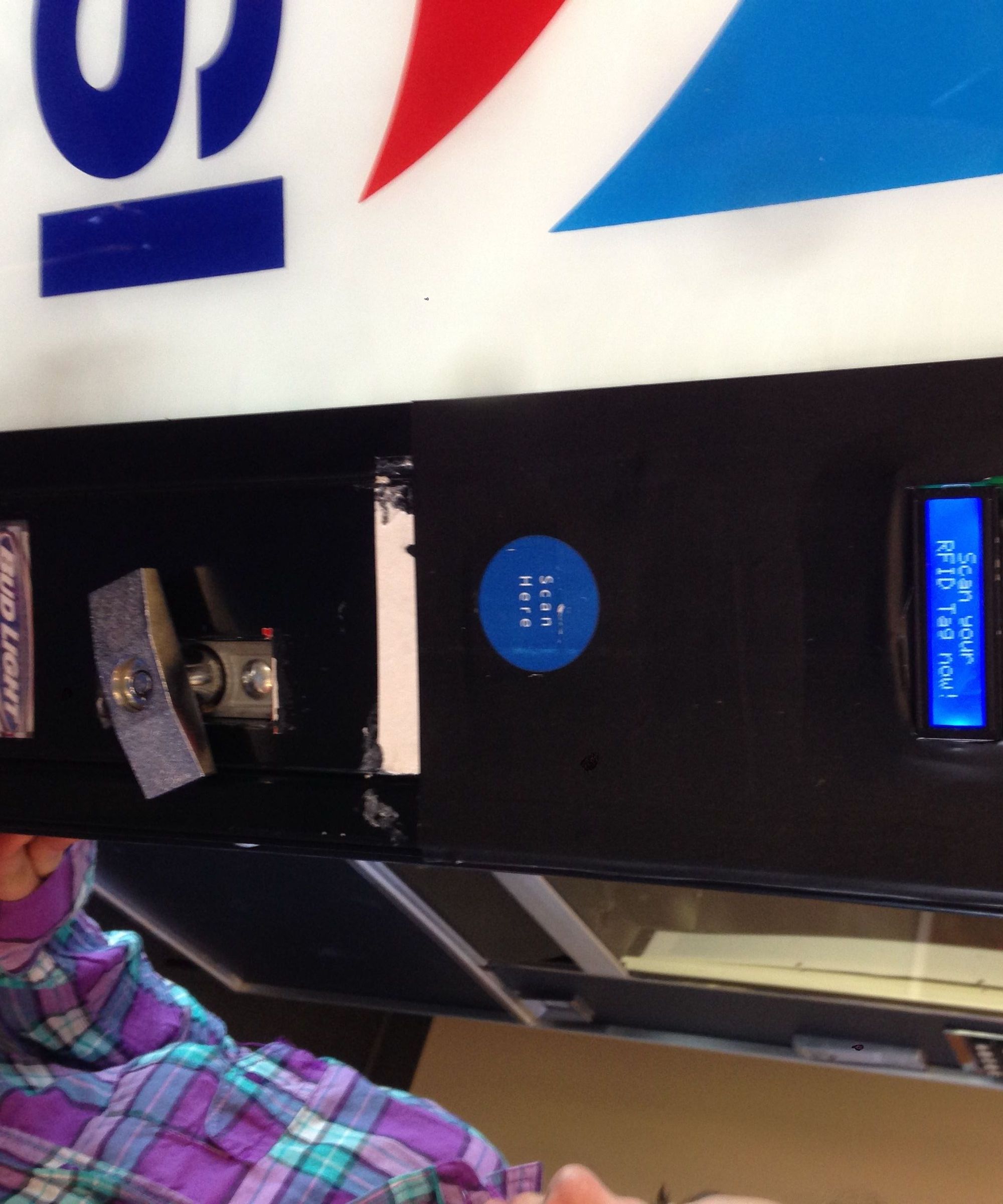 Convert Your POP/Drink Machine to Use RFID With Arduino