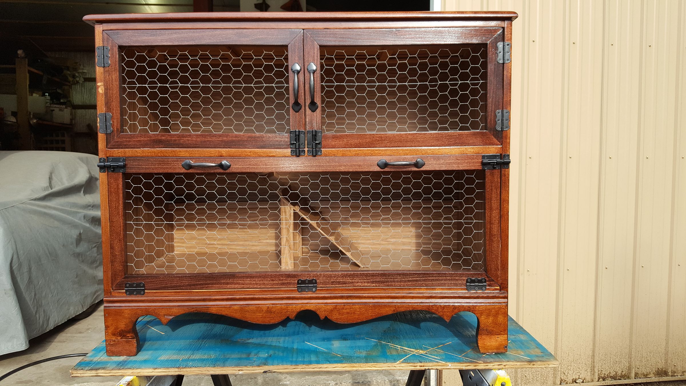 Upcycled Rabbit Hutch From Dresser 8 Steps (with Pictures