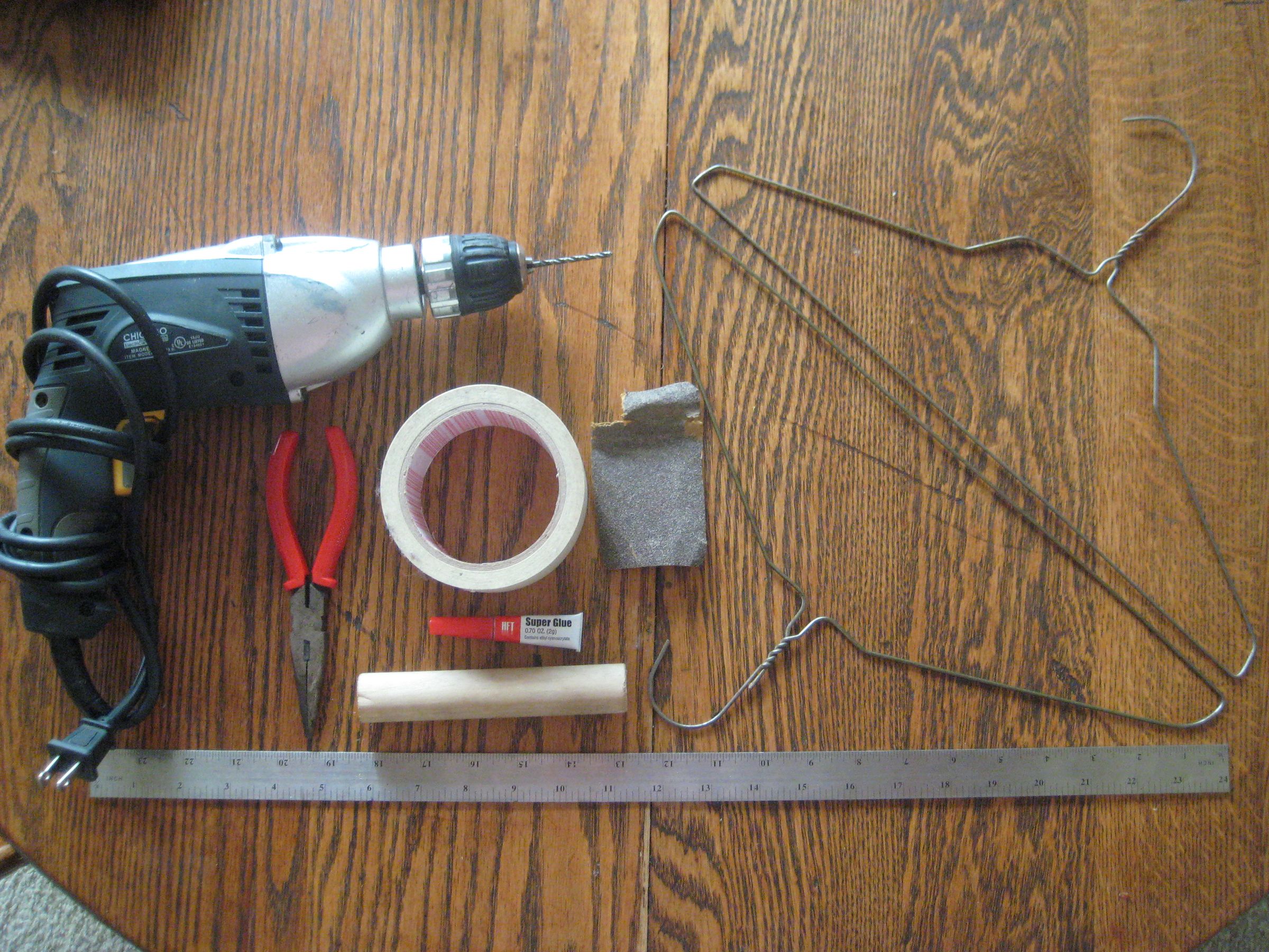 Smores Grilling Tongs From Wire Clothes Hangers 8 Steps Instructables