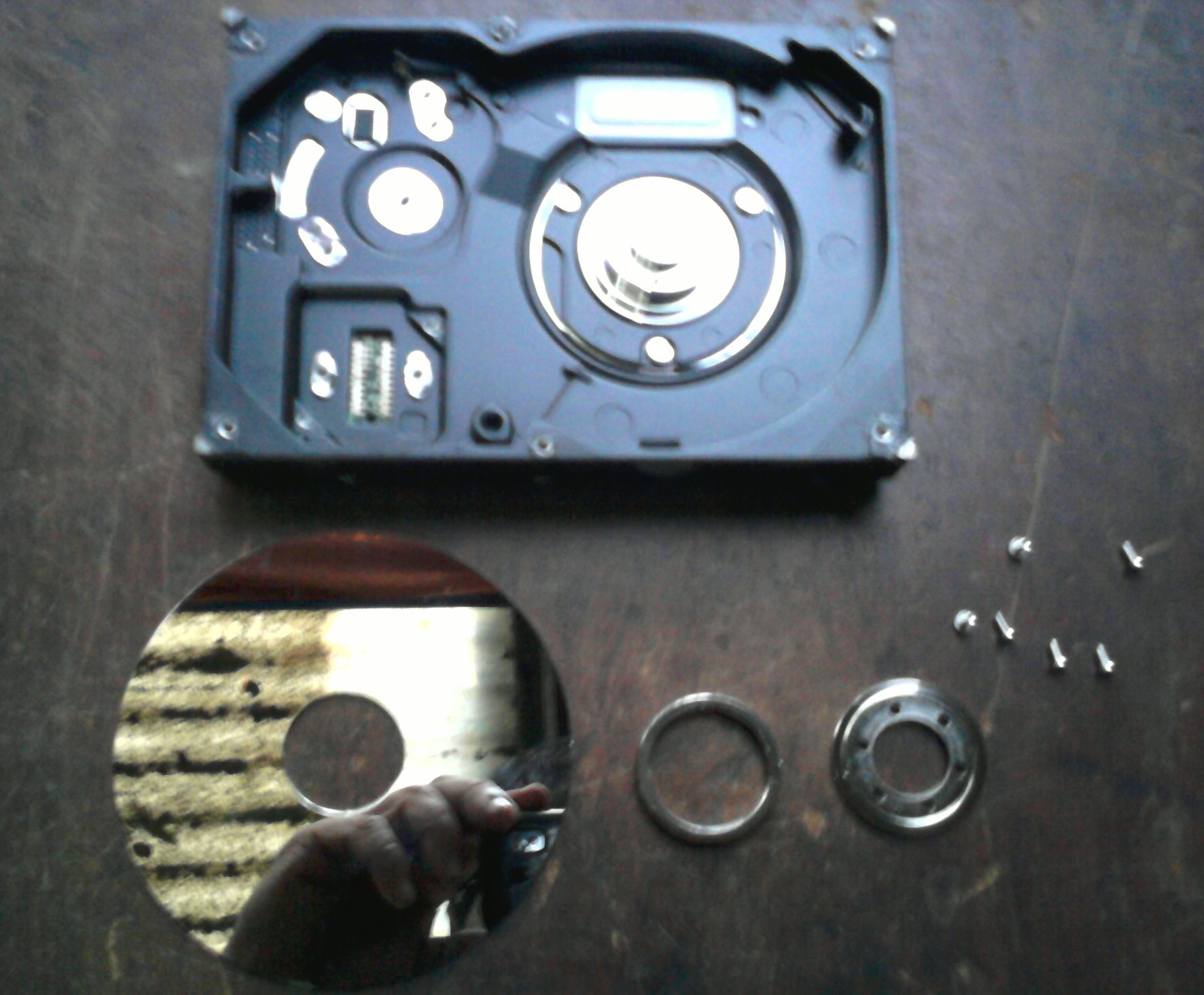 Turn Your Junk Hard Disk Into a Tool Grinder 7 Steps Instructables