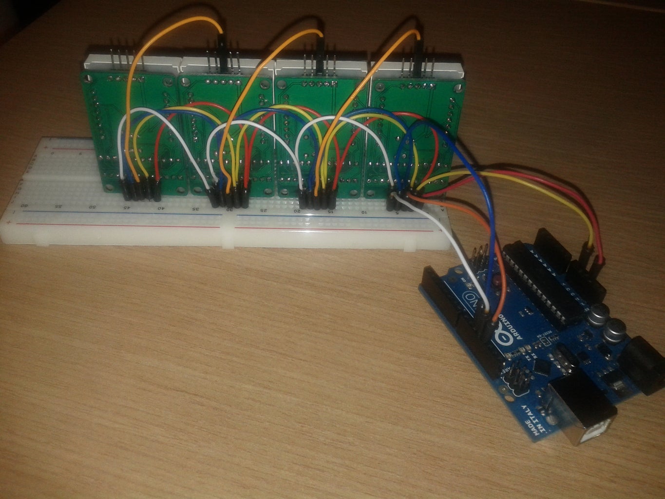 Multiple LED Matrices With Arduino : 8 Steps - Instructables