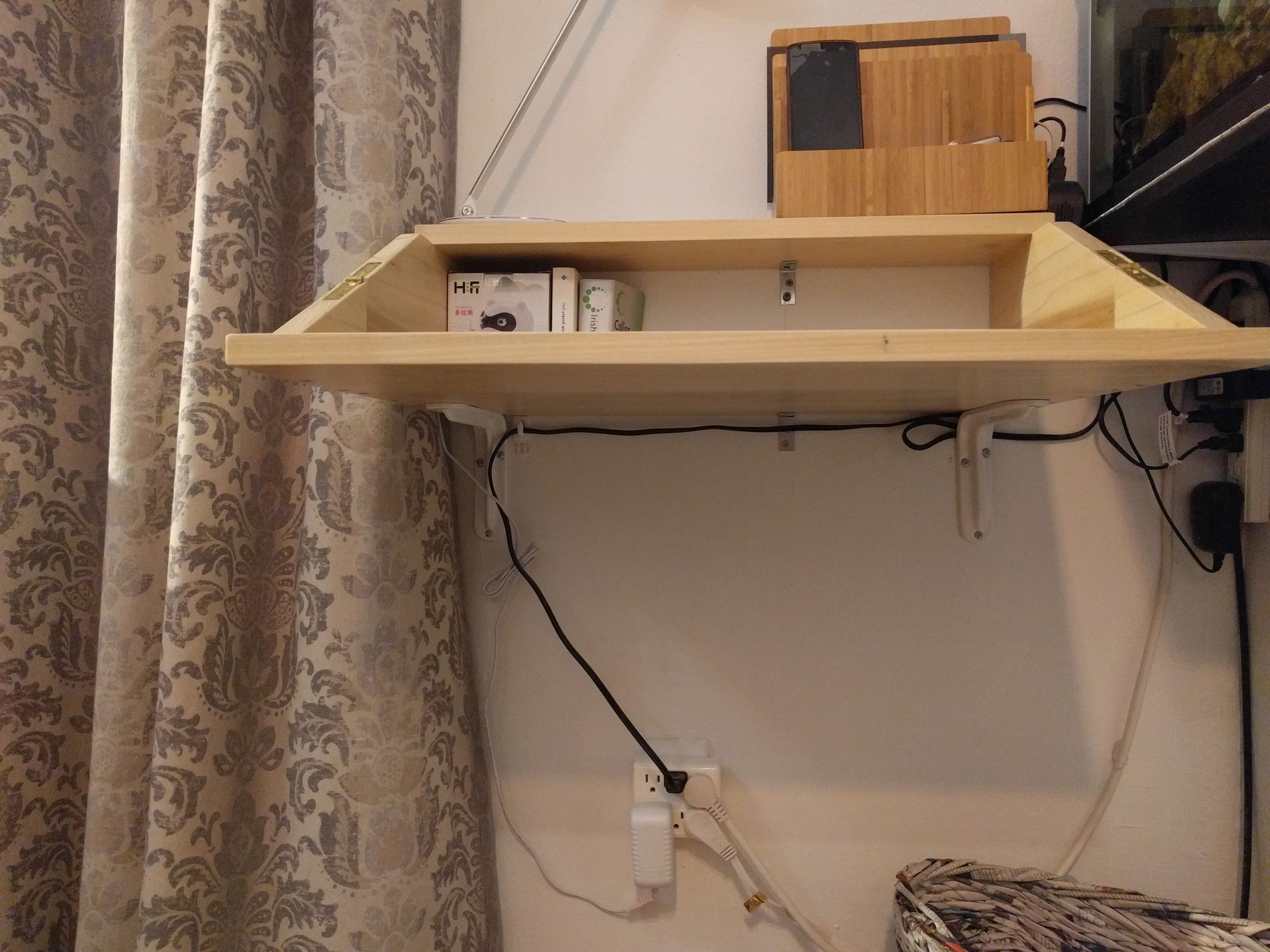 Folding Shelf Desk 6 Steps (with Pictures) Instructables