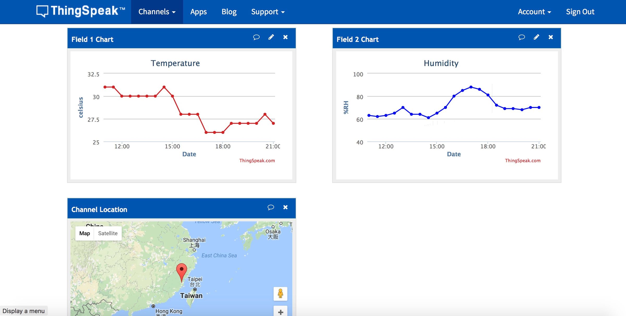 ESP8266 With DHT11 Temperature Humidity Monitor 4 Steps (with Pictures) Instructables