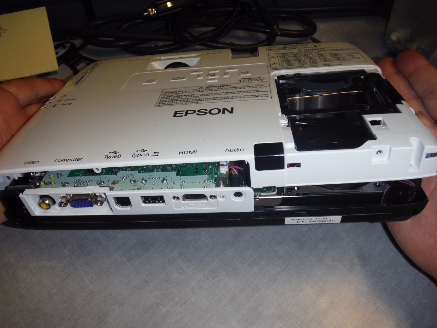 Epson 1770W LCD Projector Overheating? Repair It! 8 Steps (with Pictures) Instructables