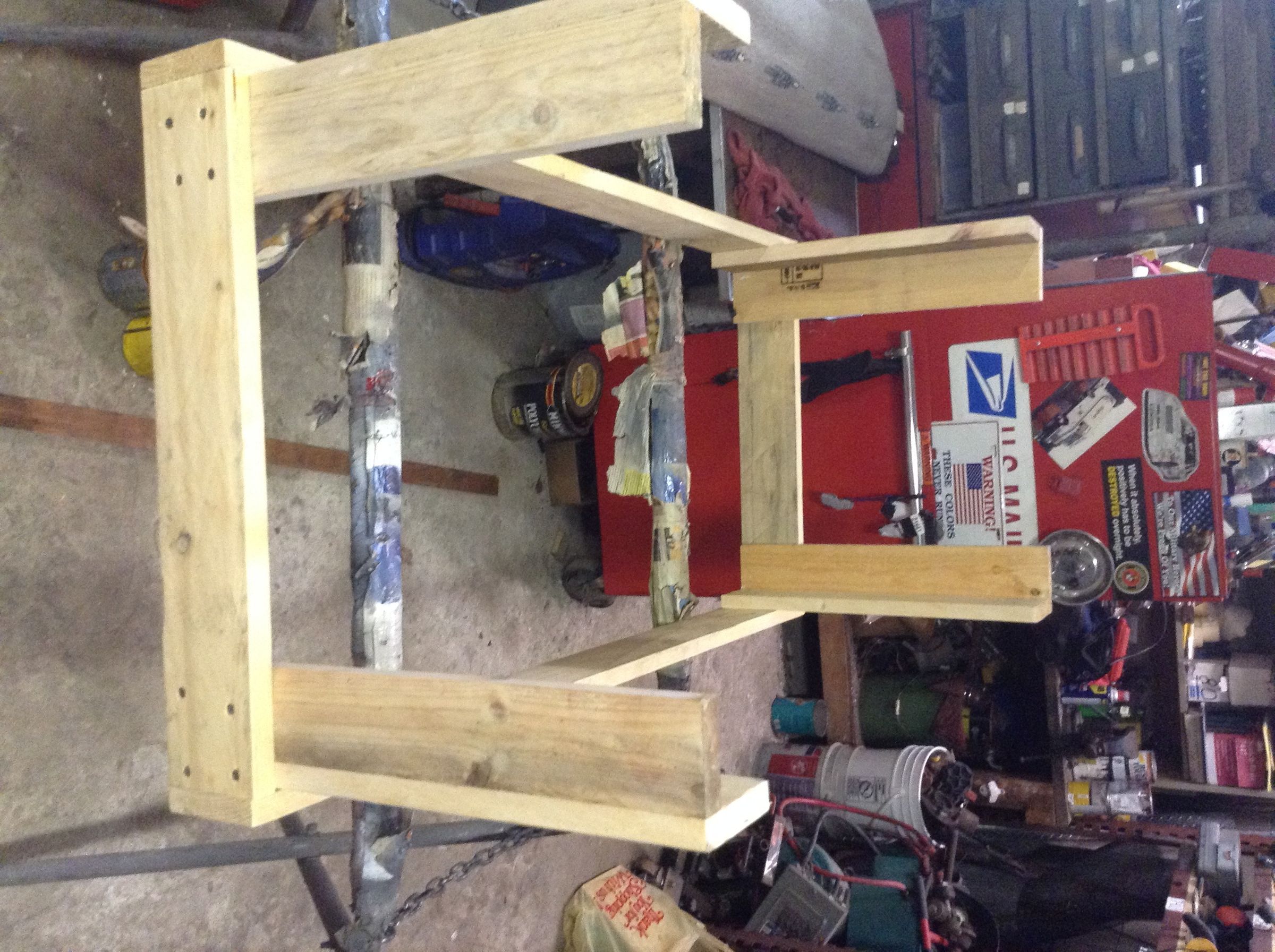 American Flag Pallet Coffee Table 10 Steps (with Pictures) Instructables