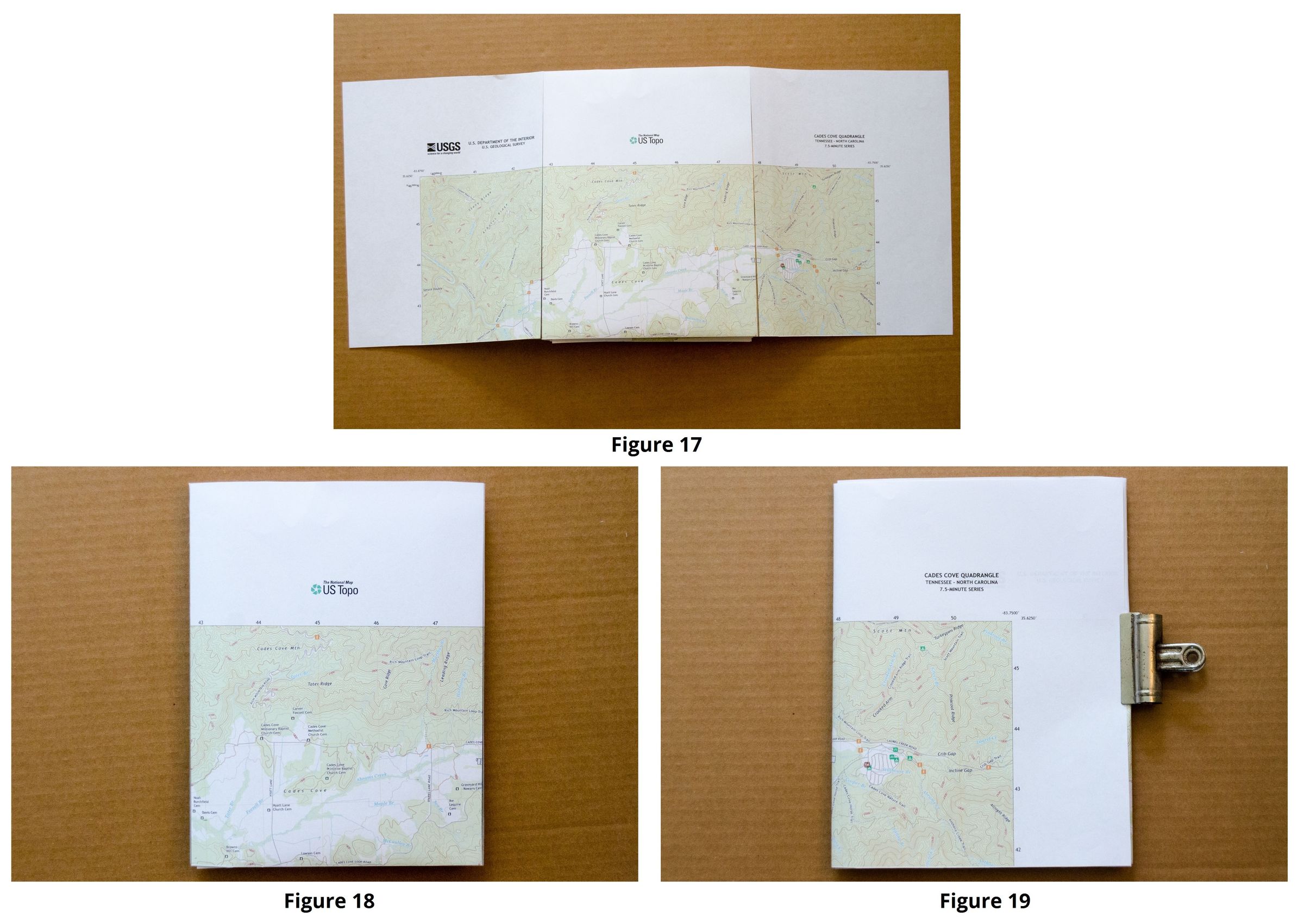 USGS TOPO Maps Downloading, Printing, Assembly & Protection 4 Steps