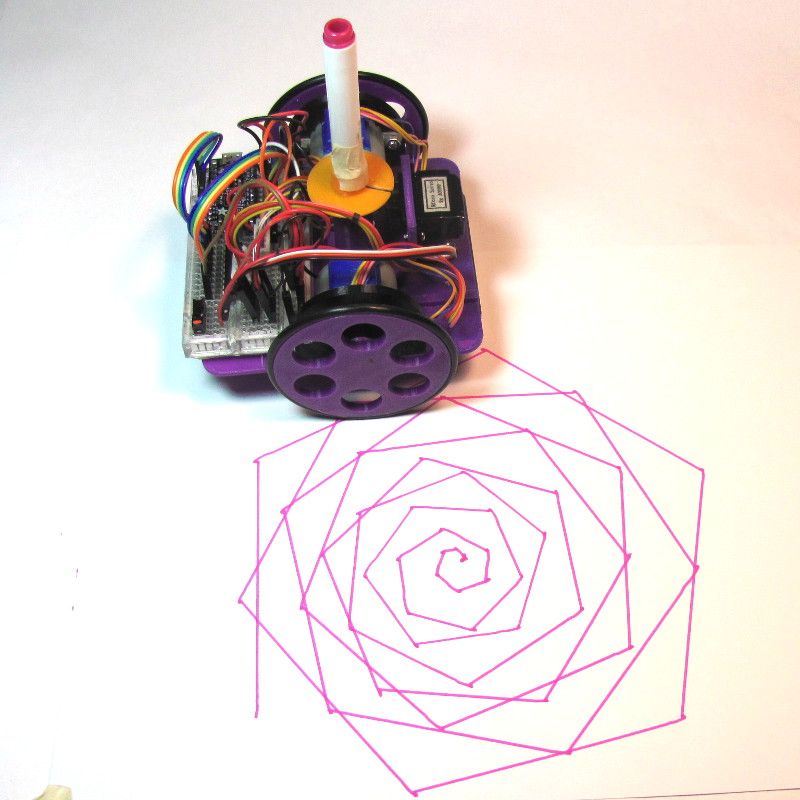 arduino drawing robot